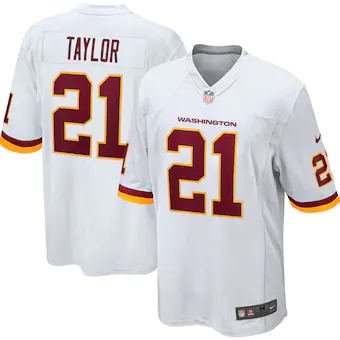 mens nike sean taylor white washington football team retire